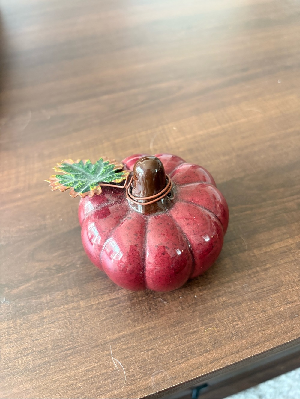 Two ceramic pumpkins - Picture 3 of 3